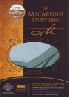 NASB Macarthur Study Bible Personal Size: Green Leathersoft